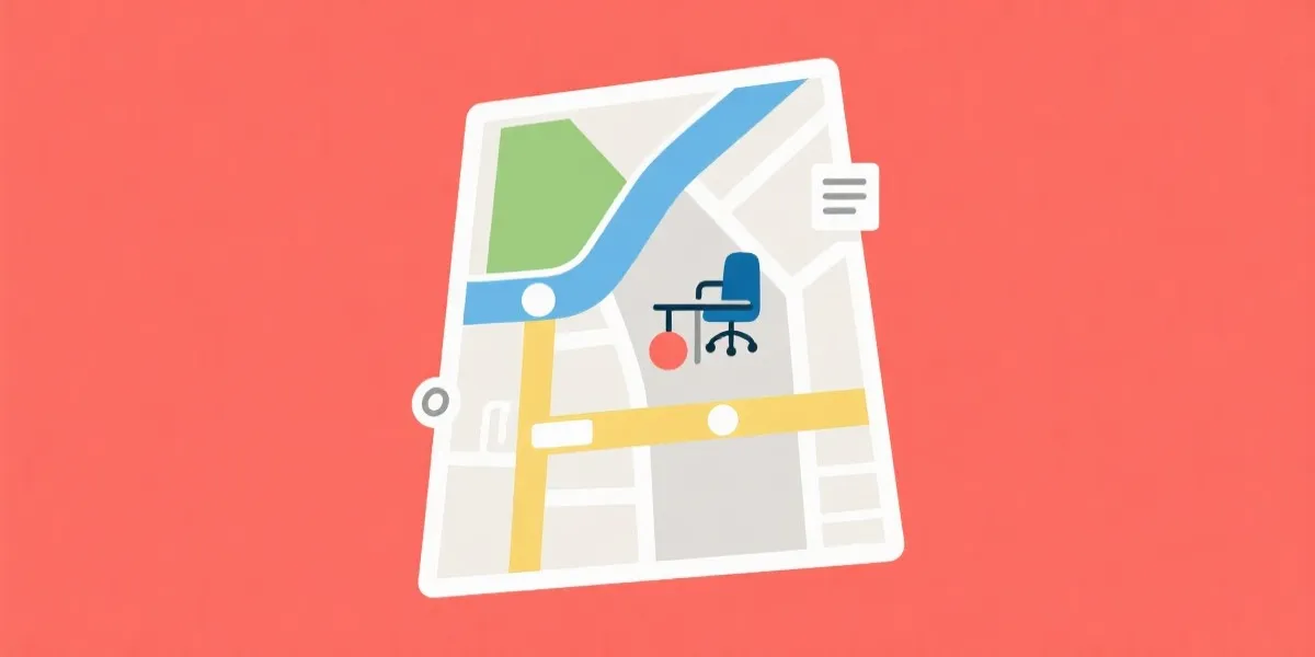 地址与位置示意图