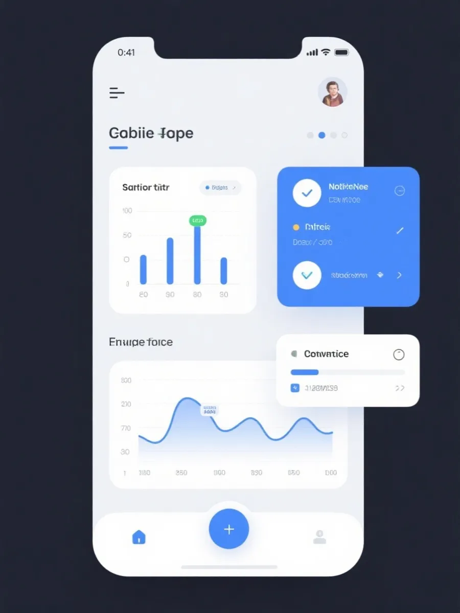 移动端开奖提醒与结果查询界面示意
